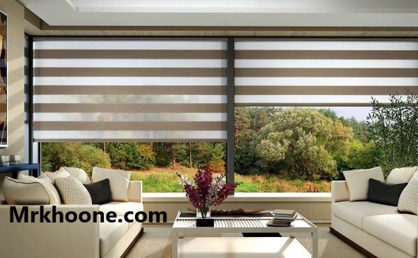 انواع مدل پرده زبرا - مستر خونه